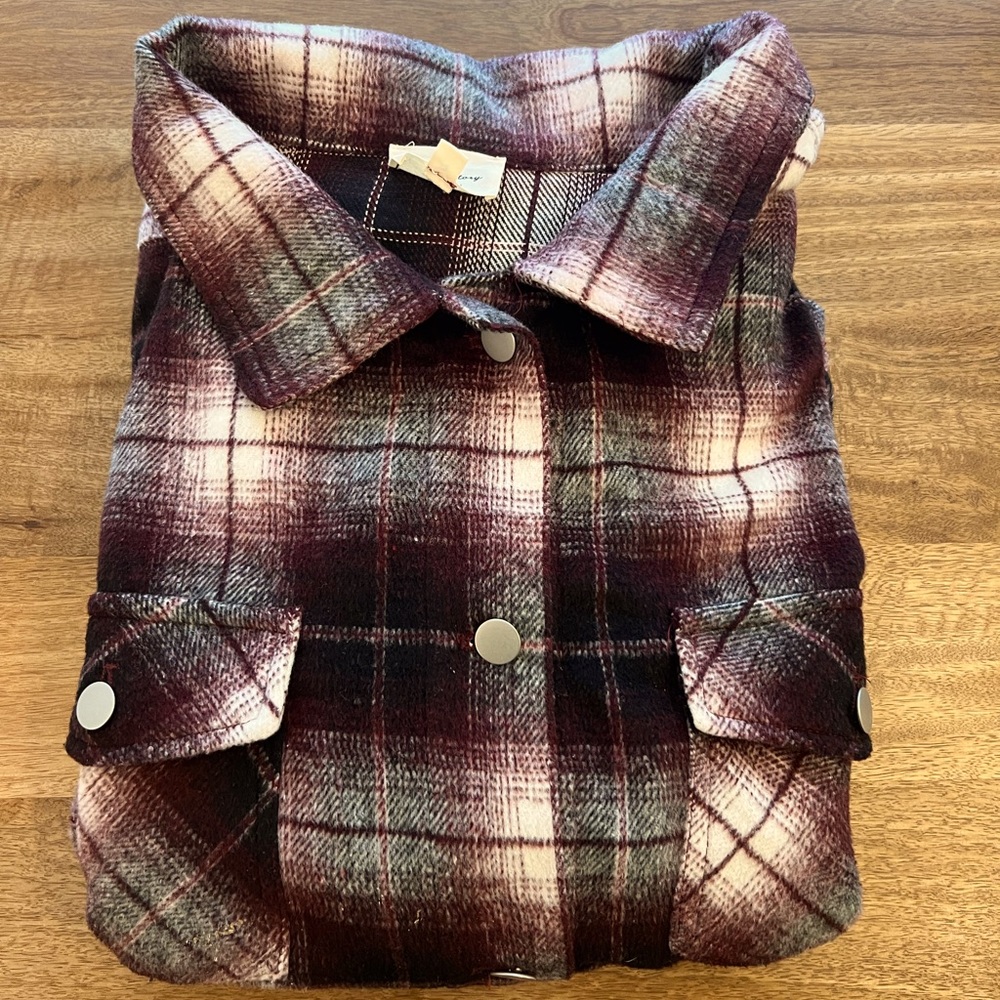 Women’s Plus Shacket